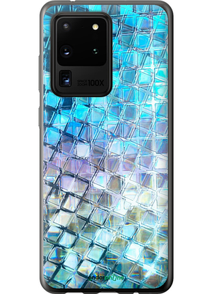 Чехол на samsung galaxy s20 ultra переливающаяся чешуя "227u-1831-8094"