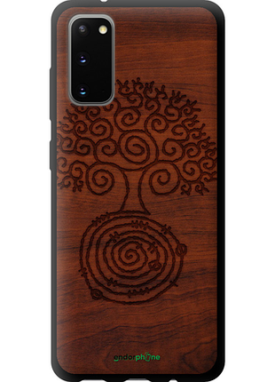 Чехол на samsung galaxy s20 узор дерева "4119b-1824-8094", чехол для телефона