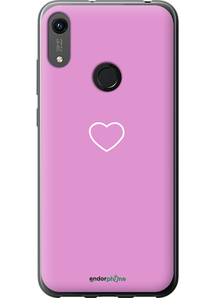 Чехол на huawei honor 8a сердце 2 "4863u-1635-8094", чехол для телефона