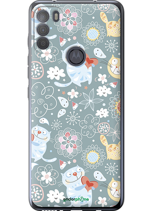Чехол на motorola g50 котята v3 "1223u-2354-8094", чехол для телефона