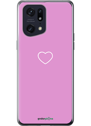 Чехол на oppo find x5 pro сердце 2 "4863u-2603-8094", чехол для телефона