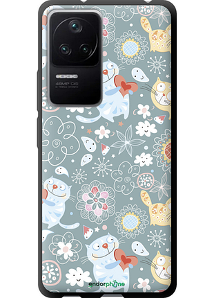Чехол на xiaomi redmi k40s котята v3 "1223b-2582-8094", чехол для телефона