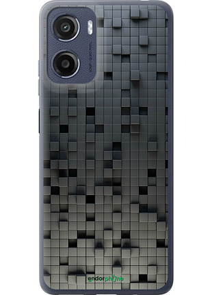 Чехол на motorola moto e15 кубики "1061u-4147-8094"