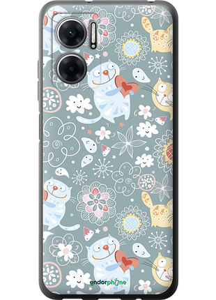 Чехол на xiaomi redmi note 11e котята v3 "1223u-2634-8094", чехол для телефона