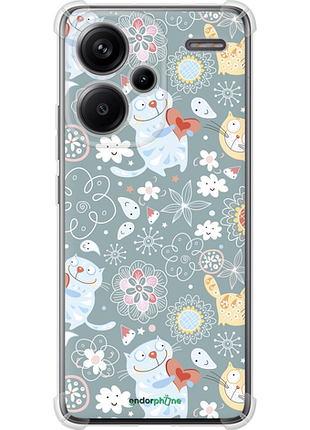 Чехол на xiaomi redmi note 13 pro plus 5g котята v3 "1223sp-3400-8094", чехол для телефона