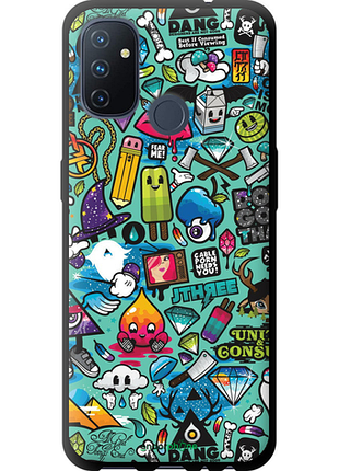 Чохол на oneplus nord n100 стикер бомбінг 1 "693b-2130-8094"