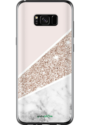 Чехол на samsung galaxy s8 plus пастельный мрамор "4342u-817-8094", чехол для телефона