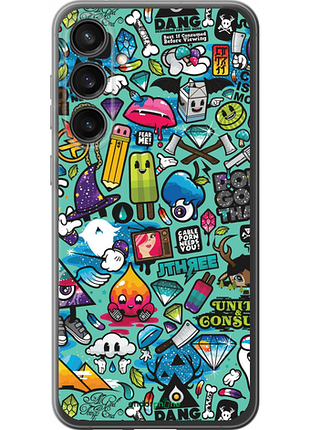 Чохол на samsung galaxy s23 fe стикер бомбінг 1 "693u-3136-8094"