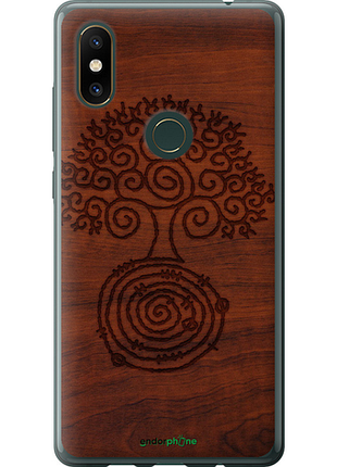 Чохол на xiaomi mi mix 2s візерунок дерева "4119u-1438-8094", чохол для телефона