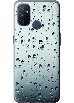 Чехол на oneplus nord n100 стекло в каплях "848u-2130-8094", чехол для телефона