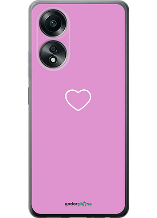 Чехол на oppo a58 4g сердце 2 "4863u-3184-8094", чехол для телефона