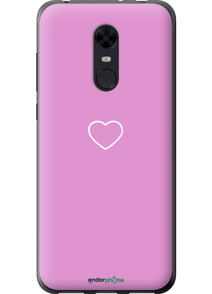 Чехол на xiaomi redmi 5 plus сердце 2 "4863u-1347-8094", чехол для телефона