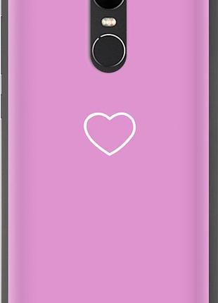 Чехол на xiaomi redmi note 4x сердце 2 "4863u-951-8094", чехол для телефона