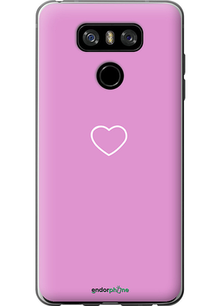 Чехол на lg g6 сердце 2 "4863u-836-8094"
