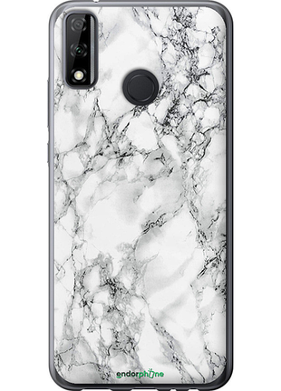 Чехол на huawei y8s мрамор белый "4480u-2027-8094", чехол для телефона