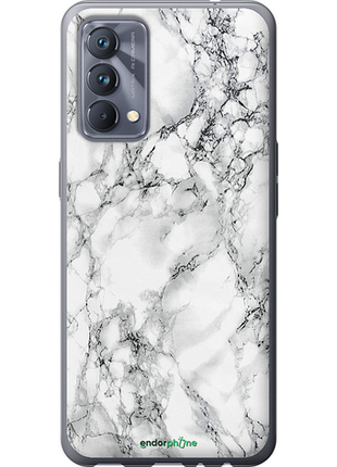 Чехол на realme gt master мрамор белый "4480u-2852-8094", чехол для телефона