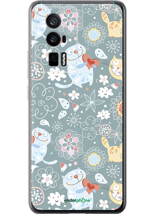 Чехол на xiaomi redmi k60 pro котята v3 "1223u-3457-8094", чехол для телефона