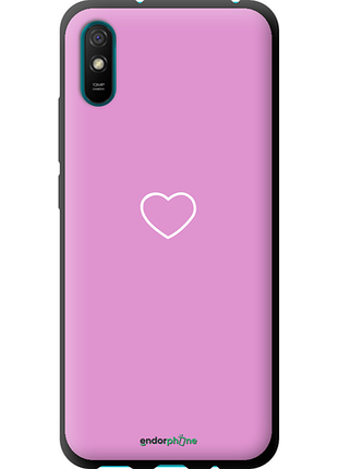 Чехол на xiaomi redmi 9a сердце 2 "4863b-2034-8094", чехол для телефона