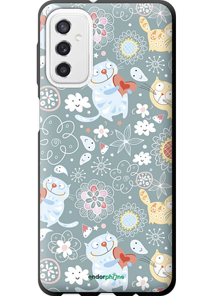 Чехол на samsung galaxy m52 m526b котята v3 "1223b-2490-8094"
