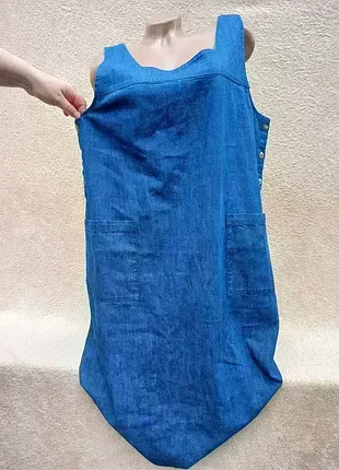 Джинсовое платье сарафан,р48-50💙💙💙 2