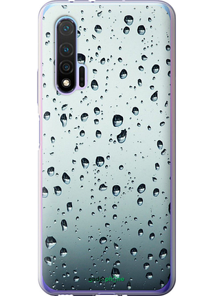 Чехол на huawei nova 6 стекло в каплях "848u-1821-8094", чехол для телефона