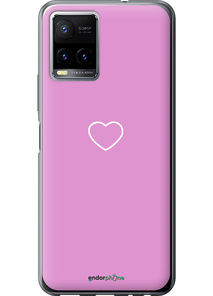 Чехол на vivo y33s сердце 2 "4863u-2643-8094", чехол для телефона
