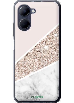 Чехол на realme c33 пастельный мрамор "4342u-2870-8094", чехол для телефона