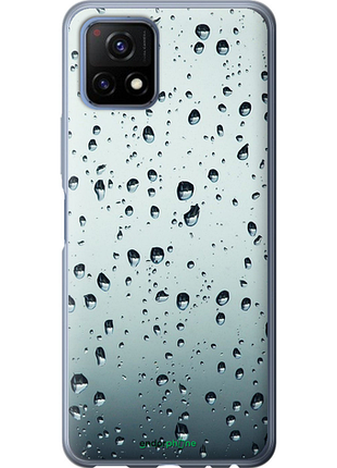 Чехол на vivo y52s стекло в каплях "848u-2242-8094"