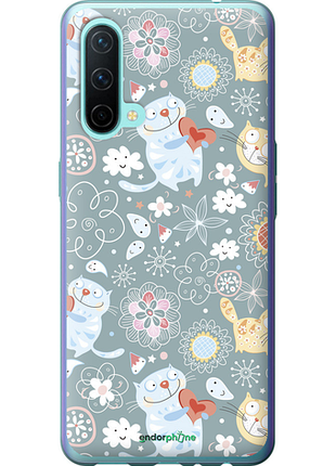 Чехол на oneplus nord ce котята v3 "1223u-2382-8094", чехол для телефона