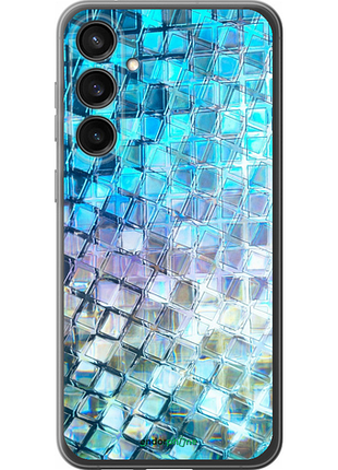 Чехол на samsung galaxy s23 fe переливающаяся чешуя "227u-3136-8094"