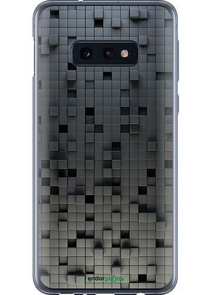 Чехол на samsung galaxy s10e кубики "1061u-1646-8094"