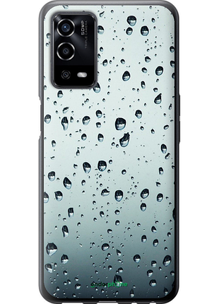 Чехол на oppo a55 стекло в каплях "848u-2273-8094"