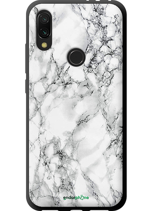 Чохол на xiaomi redmi 7 мармур білий "4480b-1669-8094"