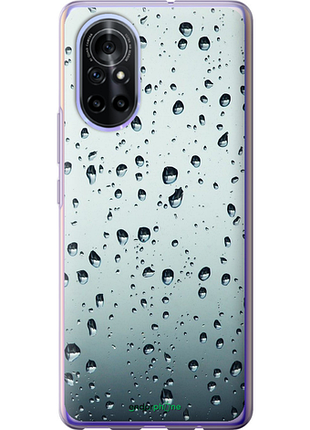 Чехол на huawei nova 8 стекло в каплях "848u-2245-8094", чехол для телефона