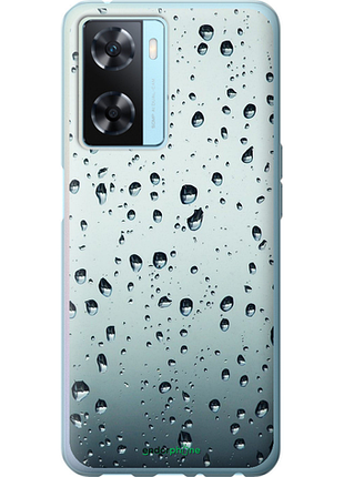 Чехол на oppo a57s стекло в каплях "848u-2931-8094", чехол для телефона