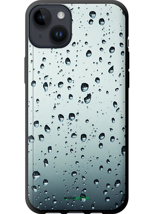 Чехол на iphone 14 plus стекло в каплях "848b-2645-8094"