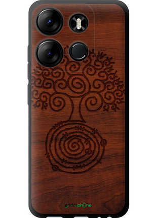 Чохол на infinix smart 7 візерунок дерева "4119b-3195-8094", чохол для телефона