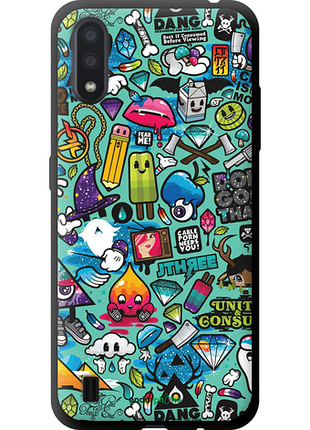 Чохол на samsung galaxy a01 a01 a01f стикер бомбінг 1"693b-1842-8094"