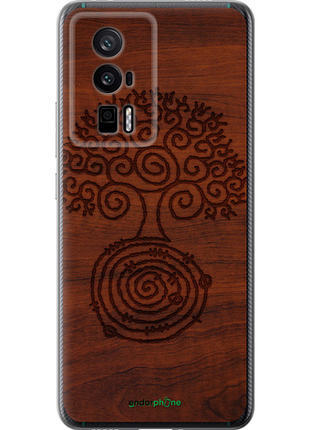 Чохол на xiaomi redmi k60 pro візерунок дерева "4119u-3457-8094", чохол для телефона