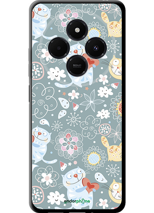 Чехол на xiaomi poco m7 котята v3 "1223b-4141-8094", чехол для телефона