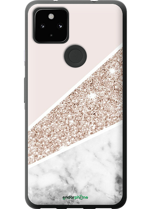 Чехол на google pixel 5a пастельный мрамор "4342u-2286-8094", чехол для телефона