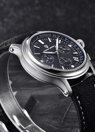 Наручные часы pagani design pd-1781 black-silver-black 2