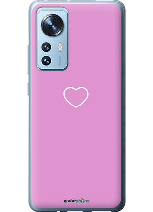 Чохол на xiaomi 12x серце 2 "4863u-2941-8094", чохол для телефона