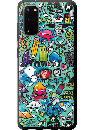 Чохол на samsung galaxy s20 стикер бомбінг 1 "693b-1824-8094"