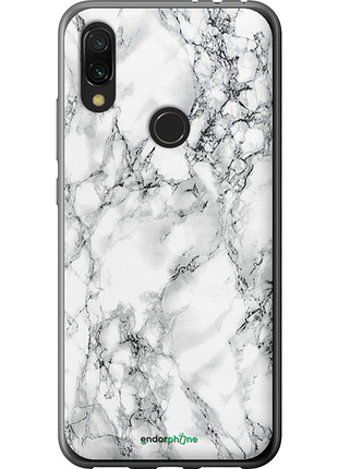 Чохол на xiaomi redmi 7 мармур білий "4480u-1669-8094", чохол для телефона