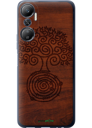 Чехол на infinix hot 20 узор дерева "4119u-2966-8094", чехол для телефона