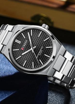 Наручные часы curren 8439 silver-black 2