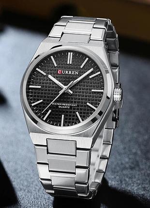 Наручные часы curren 8439 silver-black 4