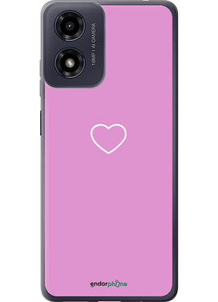 Чехол на motorola moto e14 сердце 2 "4863u-3848-8094"