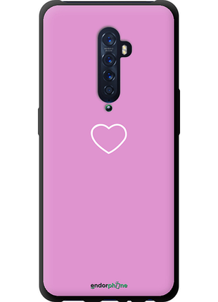 Чехол на oppo reno 2 сердце 2 "4863b-1864-8094", чехол для телефона
